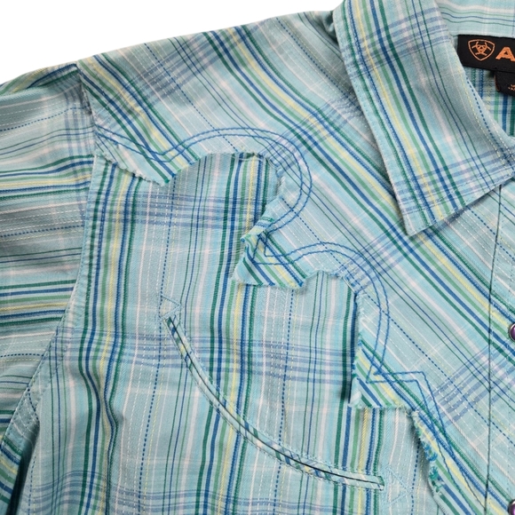 Ariat‎ Pearl Snap Button Up Shirt - Picture 5 of 15